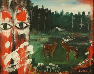  / Dvojí setkání u lesa / Josef Jíra