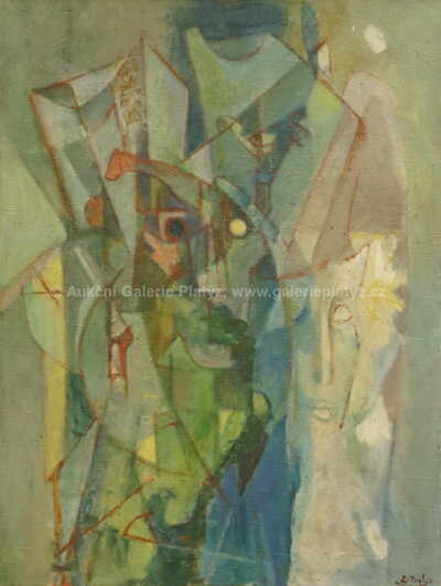  / Kubistický motiv / Emanuel Pryl