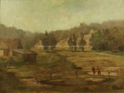  / Lávka nad řekou / Karel Hodr