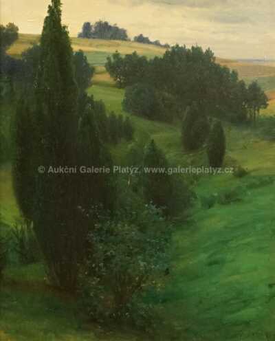  / Potůček v údolí / Václav Jansa