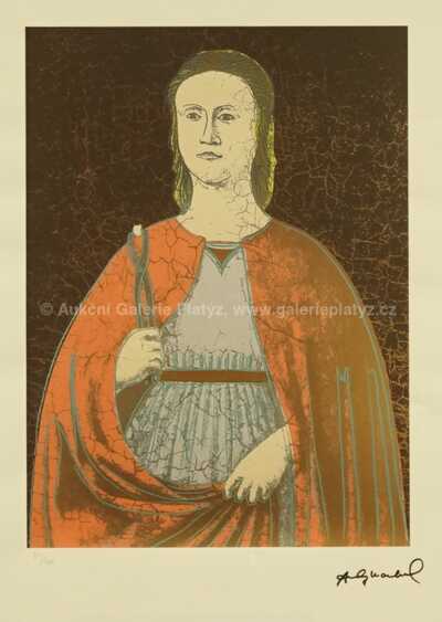  / Saint Apollonia / Andy Warhol