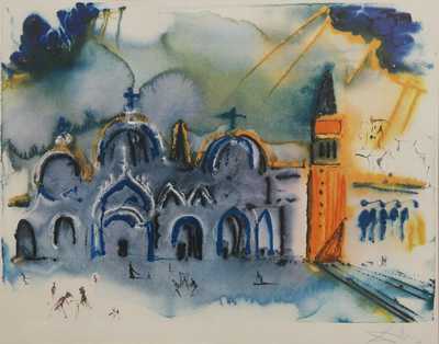  / Benátky / Salvador Dalí