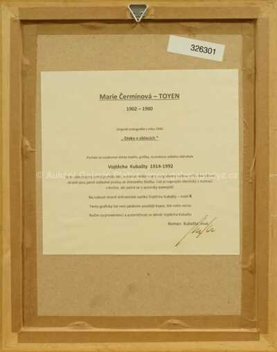  / Dívka v oblacích / Marie Čermínová - Toyen