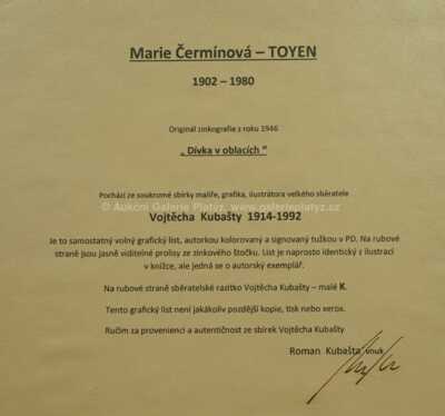  / Dívka v oblacích / Marie Čermínová - Toyen