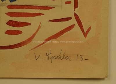  / Krajina s vodní hladinou / Václav Špála