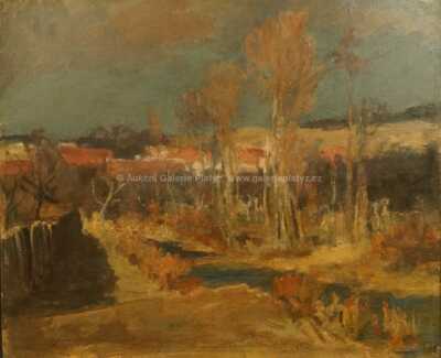  / Podzim na vsi / Václav Rabas