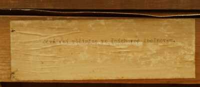  / Žně u Zbožnova / Gustav  Porš