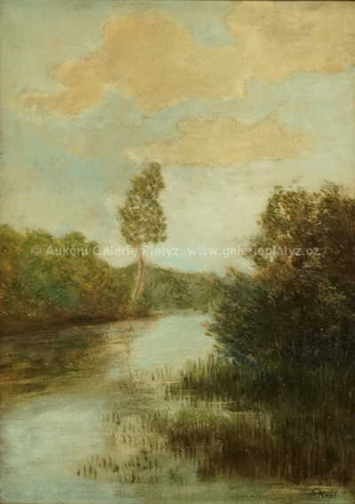  / Na říčním břehu / Josef Král