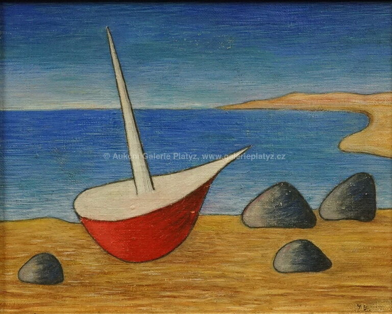  / Osiřelá bárka / Jan  Zrzavý