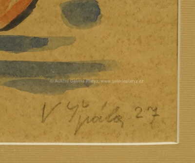  / Dívčí akt / Václav Špála