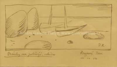  / Bárky na pobřeží / Jan  Zrzavý