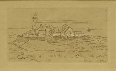  / Maják z Ile de Sein / Jan  Zrzavý