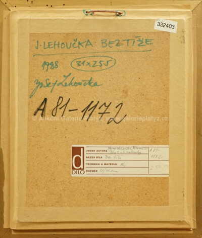  / Beztíže / Josef Lehoučka