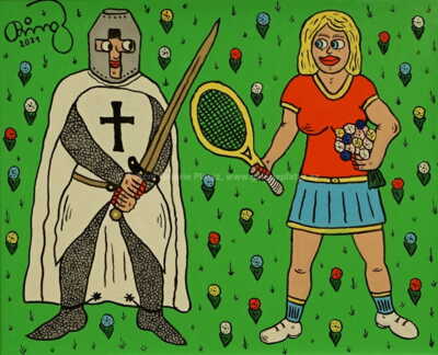  / Setkání velmistra Řádu něm. rytířů s P. Kvitovou / František Ringo Čech