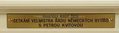  / Setkání velmistra Řádu něm. rytířů s P. Kvitovou / František Ringo Čech