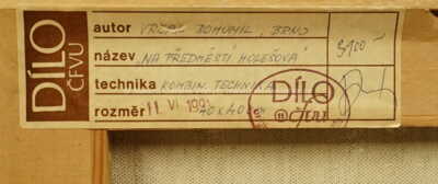  / Na předměstí Holešova / Bohumil Vrzal