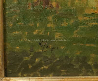  / Jaro pod Petřínem / Karel Langer