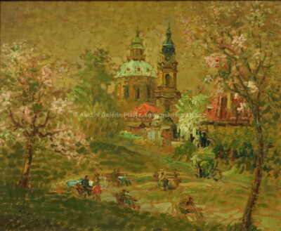  / Jaro pod Petřínem / Karel Langer