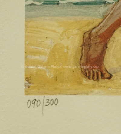  / Tanečnice na pláži / František Kupka