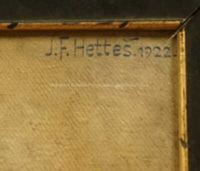  / Portrét / Josef Ferdinand Hetteš