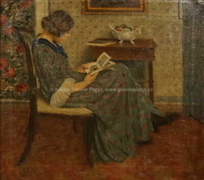  / Čtenářka / Karel Špillar