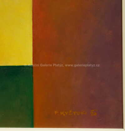  / Pohled z okna / František Květoň