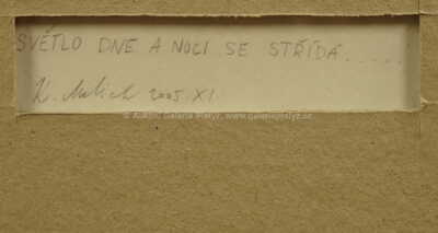  / Světlo dne a noci se střídá / Karel Malich