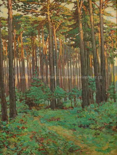  / Lesní interiér / Otakar Nejedlý