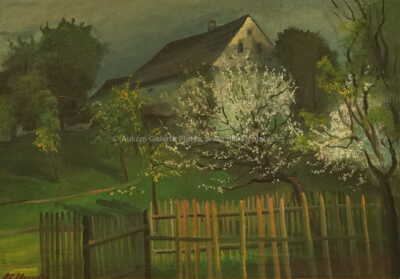  / Chalupa v pohraničí / Otakar Nejedlý