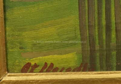  / Chalupa v pohraničí / Otakar Nejedlý