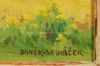  / Při sklizni / František Daněk - Sedláček