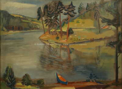  / U jezera / Jaroslav Grus