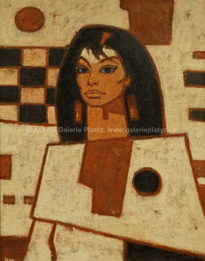  / Žena  v bílých šatech / Ivan Sedliský