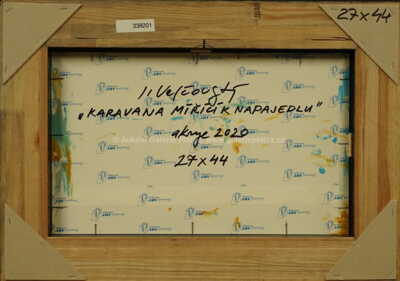  / Karavana mířící k napajedlu / Josef Velčovský