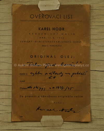  / Ticho před bouří / Karel Hodr