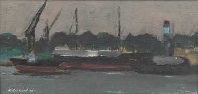  / Lodě v přístavu / Kamil Linhart