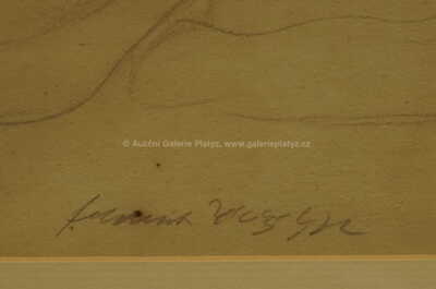  / Ležící akt / František  Tichý