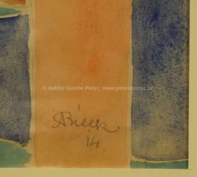  / Abstraktní kompozice / Alois Bílek