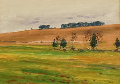  / Krajina s břízami / František Kaván