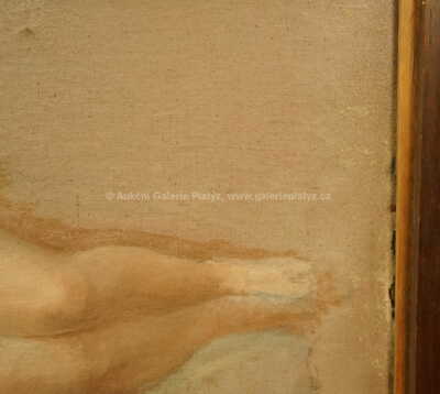  / Studie ležící dívky / Rudolf Kremlička