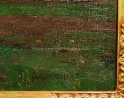  / Podzimní krajina / Alois Kalvoda