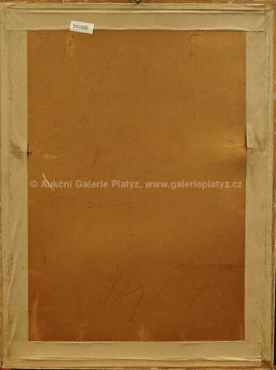  / Kůň přepadený tygrem / Emil Filla