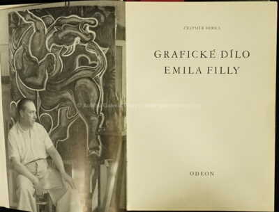  / Kůň přepadený tygrem / Emil Filla