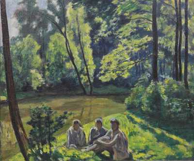  / U vody / Nečitelná signatura