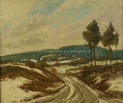  / Zimní krajina / Josef Jambor