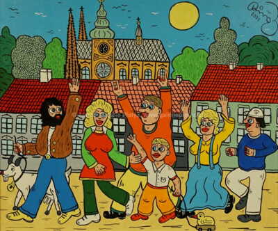  / Pražákům těm je tu hej, ty nikam nezablouděj / František Ringo Čech