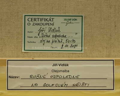  / Rušné odpoledné na golfovém hřišti / Jiří Vidlák