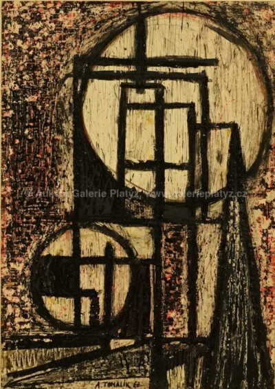  / Abstraktní kompozice / Antonín Tomalík