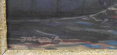  / Plachetnice u mola /   Autor neurčen