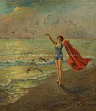  / Na pláži / Jan Skramlík